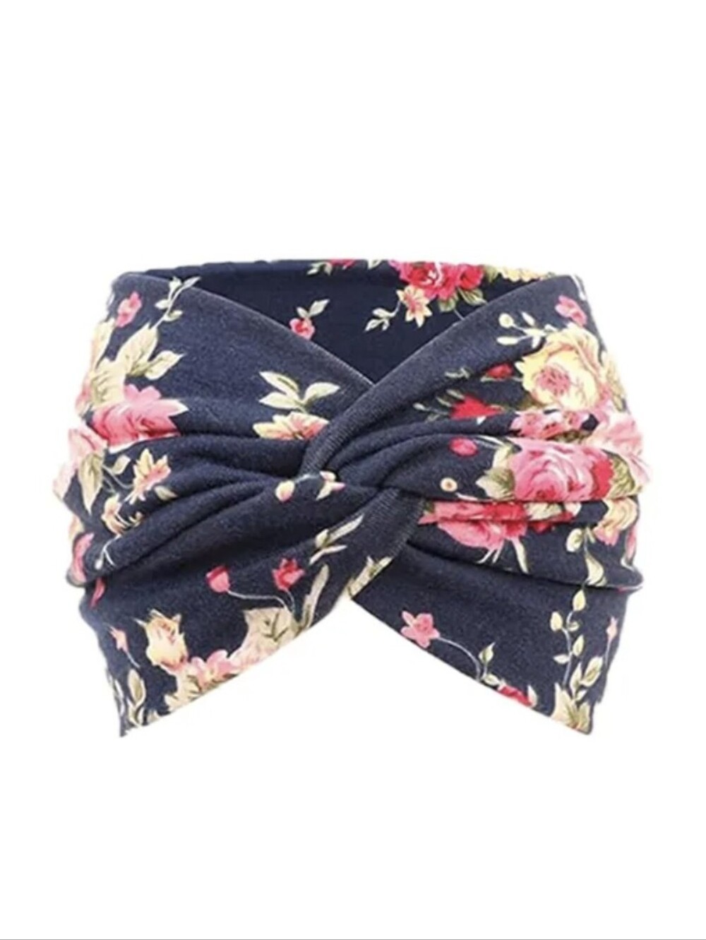 Set Of Floral Twist Headwraps